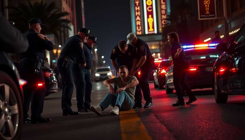 Oscar 2026 proteste al Dolby Theatre contro Epstein culminano con un arresto della polizia