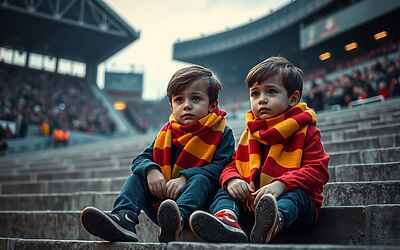 Padre violento lascia i figli soli allo stadio, tifosa li soccorre e scopre anni di maltrattamenti