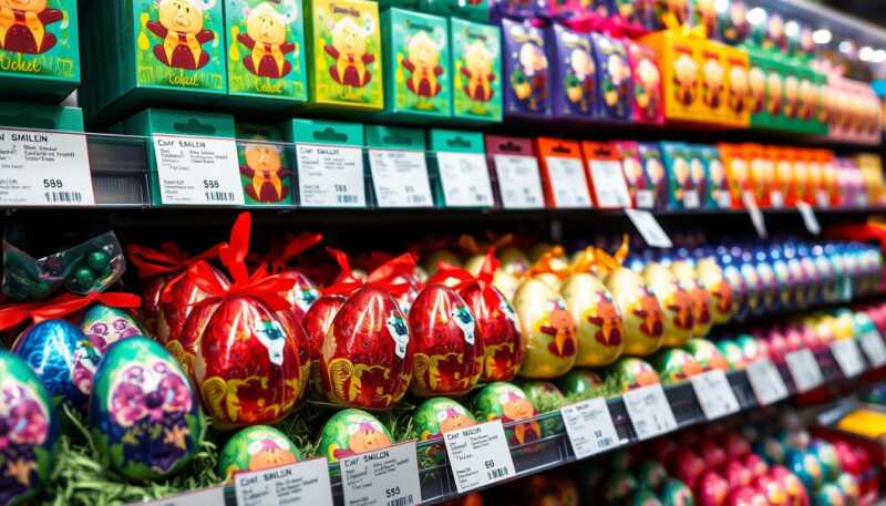 Pasqua, rincari choc sulle uova di cioccolato nonostante cacao in calo