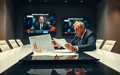 Pier Silvio Berlusconi analizza il calo di ascolti del Grande Fratello Vip