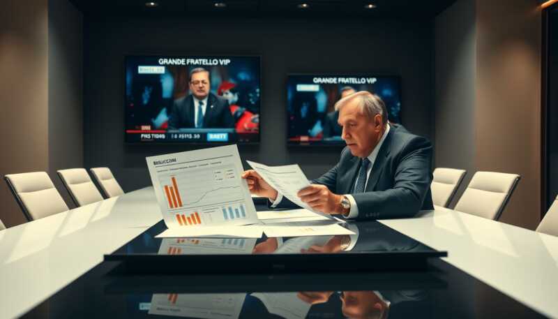 Pier Silvio Berlusconi analizza il calo di ascolti del Grande Fratello Vip
