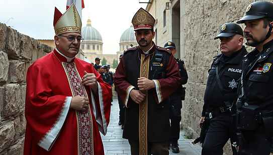 Pizzaballa respinto al Santo Sepolcro, premier e Papa denunciano violazione grave e invocano pace
