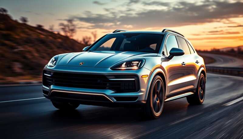 Porsche Cayenne Electric prova su strada del nuovo SUV ad alte prestazioni per la guida quotidiana