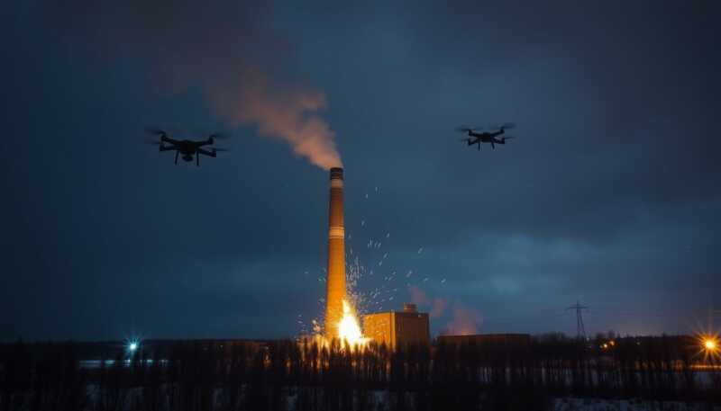 Russia colpisce centrale elettrica in Estonia con drone e cresce il rischio di escalation NATO