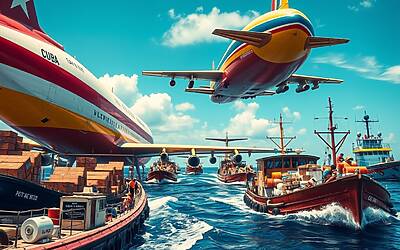 Salis e Lucano guidano nuova flotilla verso Cuba per sfidare le politiche di Trump