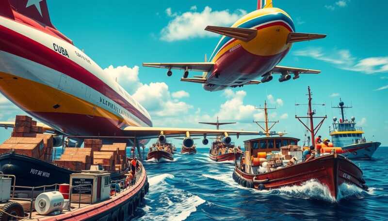 Salis e Lucano guidano nuova flotilla verso Cuba per sfidare le politiche di Trump
