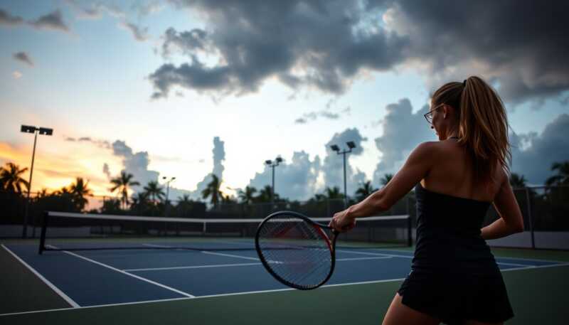 Sinner prepara la finale di Miami con Paolini mentre l’allerta maltempo minaccia il programma di gioco