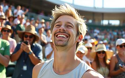 Sinner si prepara a Indian Wells, una tifosa gli grida ti amo e lui reagisce sorridendo
