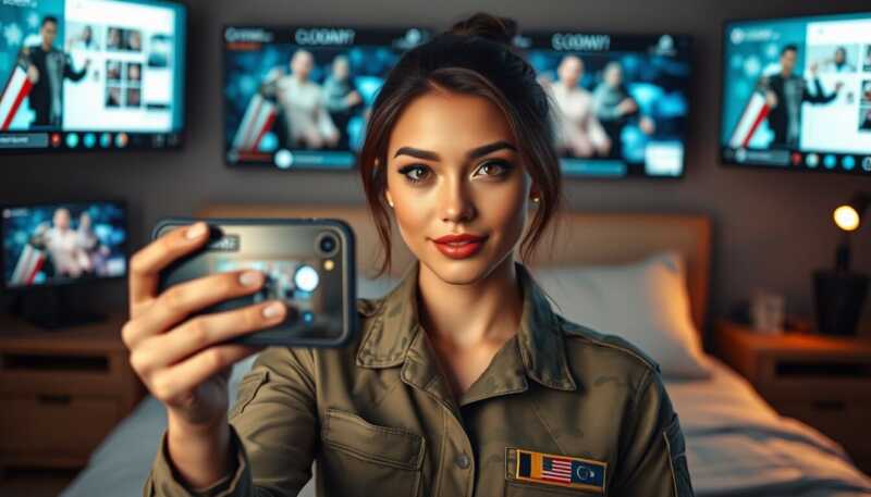Soldatessa virtuale protagonista sui social, tra influencer fantasma e nuova frontiera della propaganda digitale