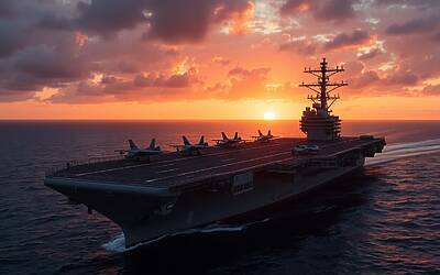 Stati Uniti preparano il dispiegamento della terza portaerei USS George H.W. Bush nelle acque vicino all’Iran