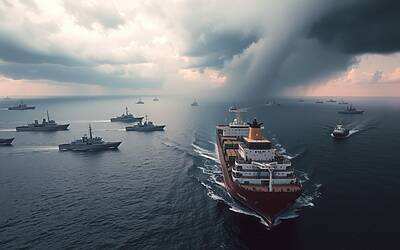 Stretto di Hormuz diventa area bellica, migliaia di marinai intrappolati nel nodo cruciale delle rotte globali