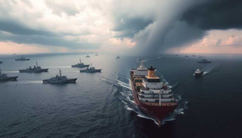 Stretto di Hormuz diventa area bellica, migliaia di marinai intrappolati nel nodo cruciale delle rotte globali