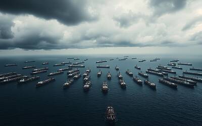 Stretto di Hormuz paralizzato blocca traffico di 150 petroliere