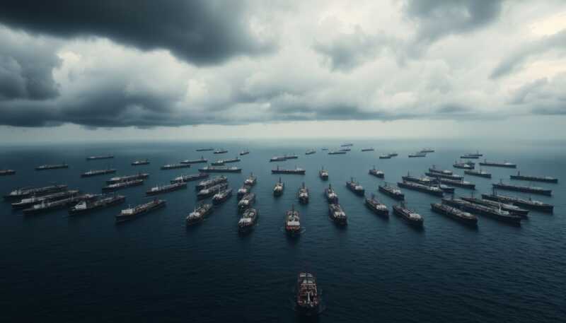 Stretto di Hormuz paralizzato blocca traffico di 150 petroliere