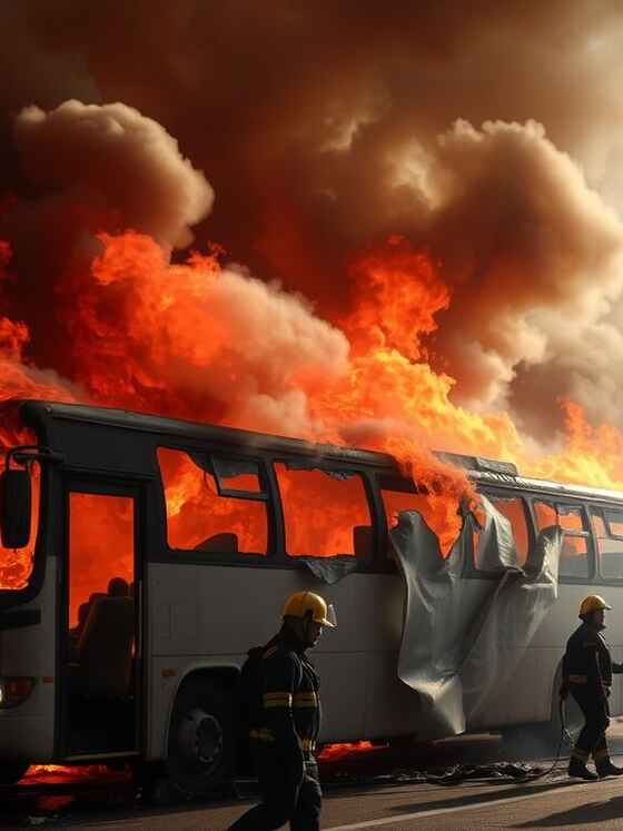 Svizzera, autobus avvolto dalle fiamme a Kerzers: bilancio di morti e feriti dopo gesto estremo