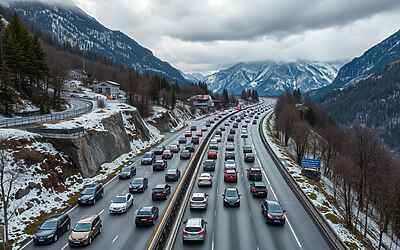 Svizzera, in arrivo traffico intenso e rallentamenti su strade e autostrade nel periodo di Pasqua