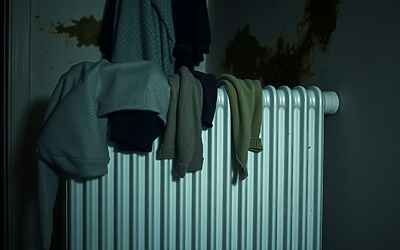 Termosifoni e panni bagnati, gli esperti avvertono sul rischio muffe e danni alle vie respiratorie