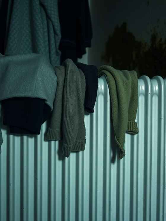 Termosifoni e panni bagnati, gli esperti avvertono sul rischio muffe e danni alle vie respiratorie