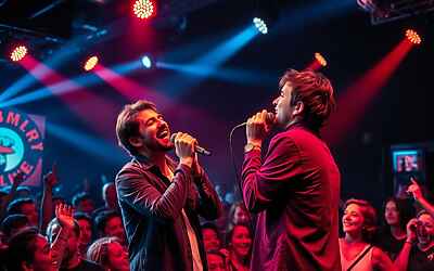 TonyPitony conquista Londra con spettacolo bilingue tra musica e comicità