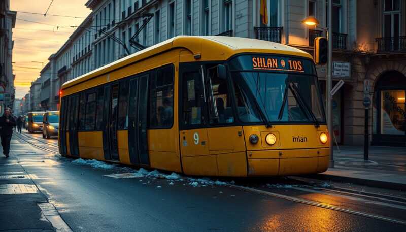 Tram deragliato a Milano, il rapporto di polizia accusa il conducente: uso del telefono prima dell’impatto