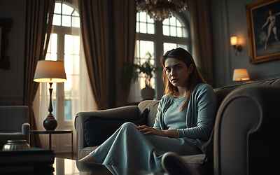 Un Posto al Sole, Roberto vicino a Cristina mentre Diego sostiene Lorenza