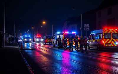 Vallese, incendio devasta locale nel centro di Saint Maurice e mobilita numerosi vigili del fuoco