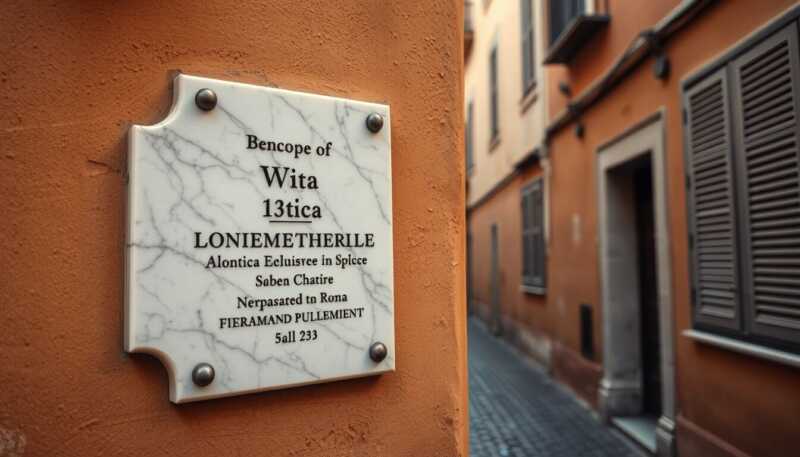 Vedova Alvaro Vitali contesta targa commemorativa, l’amico rivendica legittimità