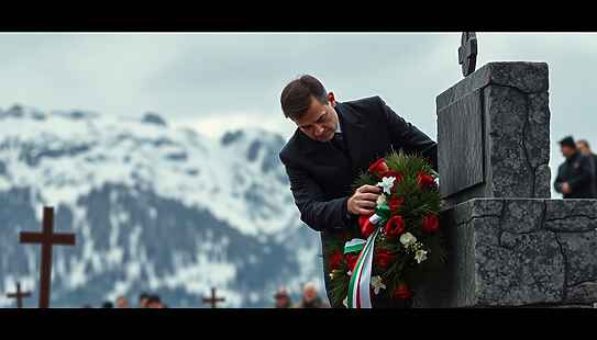 Ambasciata italiana onora le vittime dell’incendio di Crans-Montana con una cerimonia commemorativa
