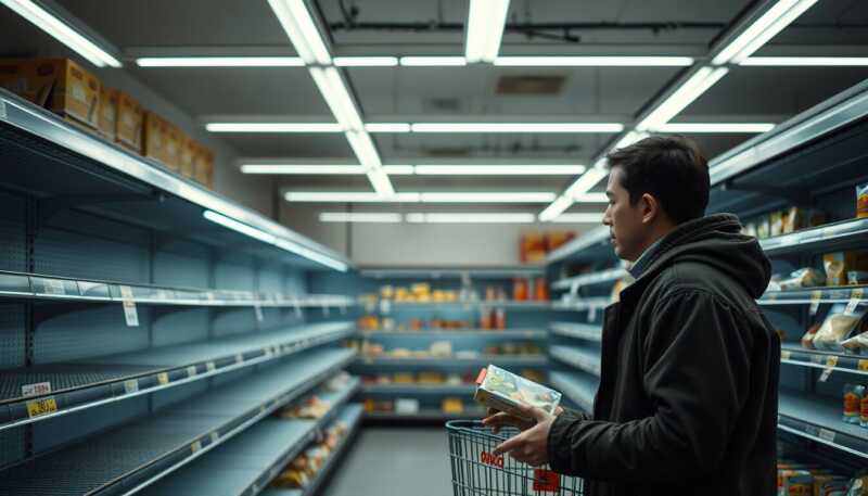 Autotrasportatori in sciopero, forniture alimentari a rischio e possibile impennata dei prezzi nei supermercati