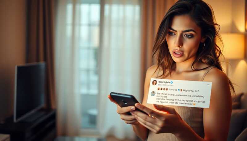Belen Rodriguez replica duramente all’autrice TV dopo gli auguri sbagliati