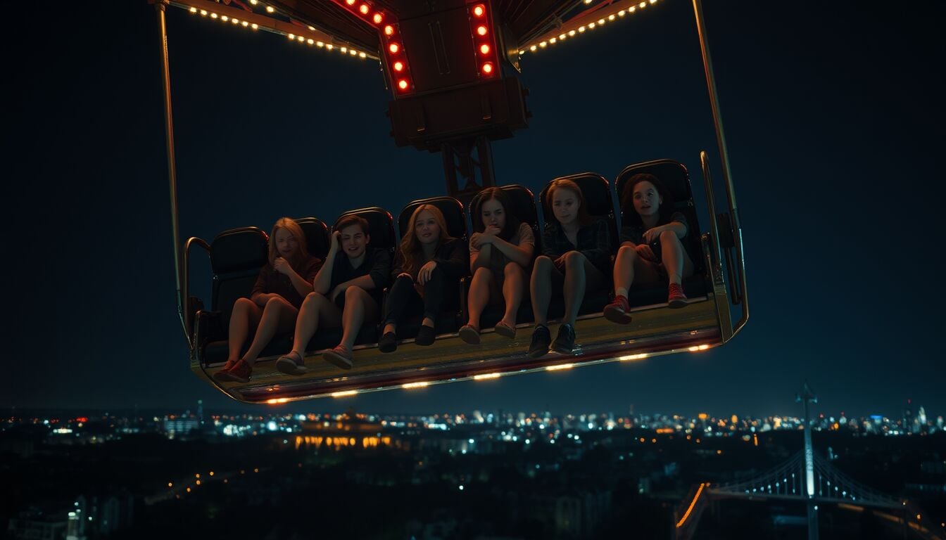 Blackout improvviso blocca giostra, otto persone sospese nel vuoto per oltre quaranta minuti
