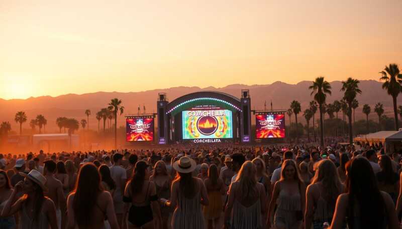 Coachella guida essenziale al festival glam nel deserto tra musica esperienze immersive e tendenze globali