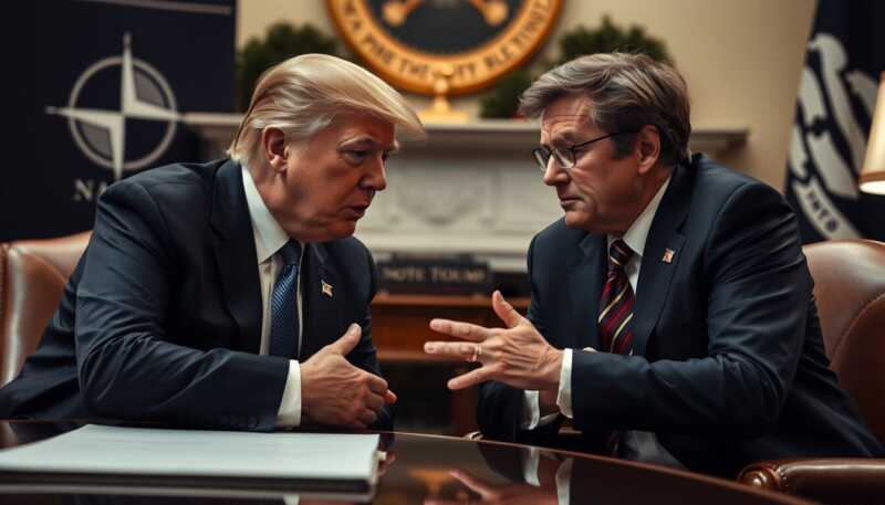 Donald Trump sfida Rutte e accende lo scontro sulla Nato tra alleati occidentali