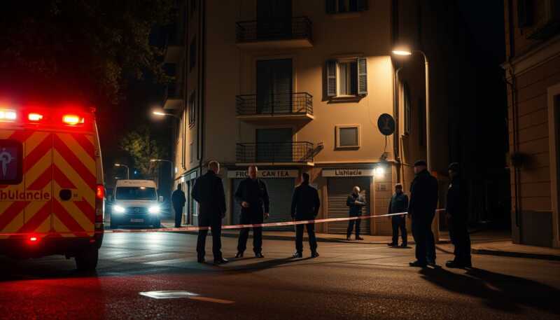 Donna di 66 anni muore in strada dopo caduta dal terzo piano, indagini sull’ipotesi di omicidio