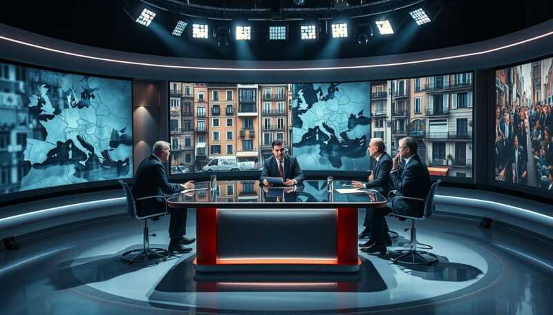 Dritto e Rovescio analizza geopolitica, case occupate e allarme sicurezza