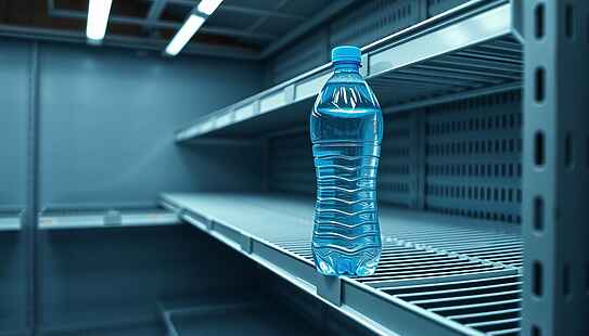 Effetto Hormuz fa impennare i prezzi dell’acqua minerale in Italia