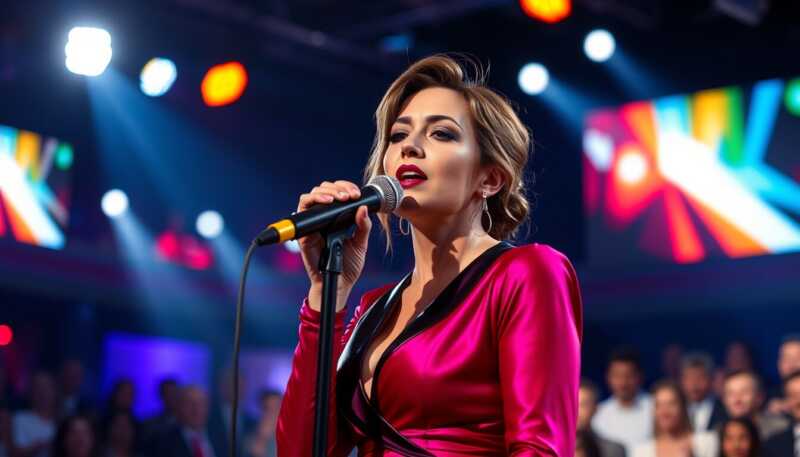 Elettra Lamborghini ricovero lampo preoccupa il pubblico Canzonissima crolla