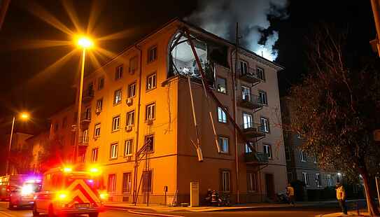 Esplosione in appartamento al quinto piano, residenti evacuati e edificio messo in sicurezza