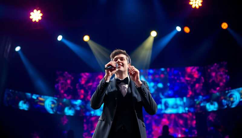 Eurovision 2026 Sal Da Vinci debutta nella prima semifinale