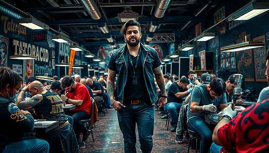 Fabrizio Corona protagonista alla Marche Tattoo Convention con oltre 220 artisti