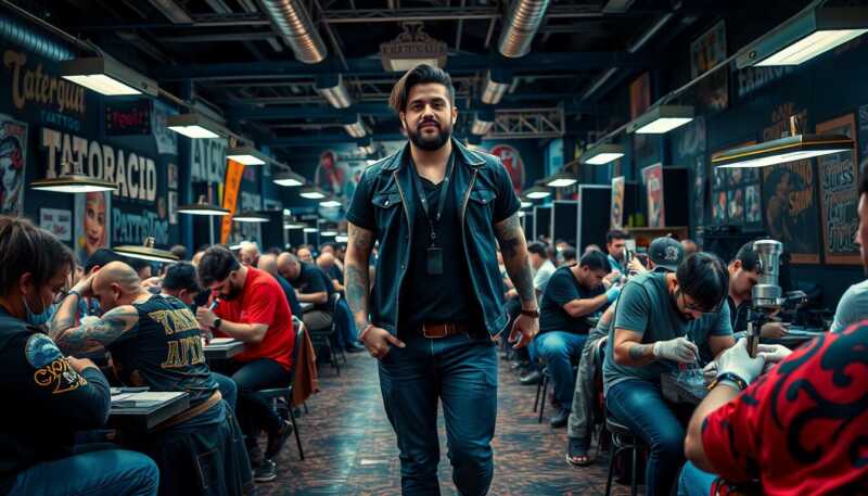 Fabrizio Corona protagonista alla Marche Tattoo Convention con oltre 220 artisti