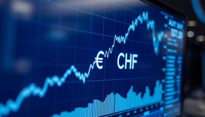 Franco svizzero in calo, euro in recupero: inflazione e aspettative di politica monetaria guidano i mercati