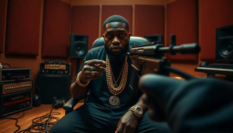 Gucci Mane sequestrato e obbligato a rescindere contratto discografico, otto arresti