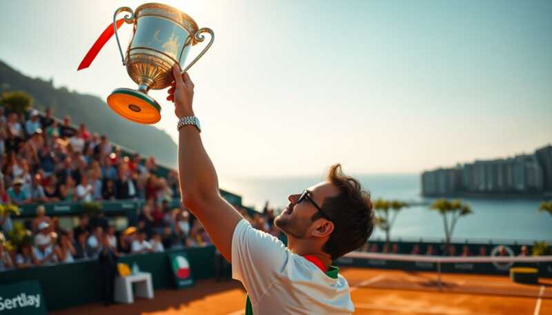 Jannik Sinner domina Monte Carlo e rafforza il primato mondiale raccontando emozioni e legame speciale con l’Italia