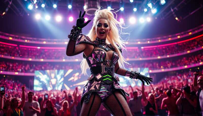 Lady Gaga incanta al Mahyem Ball sfilata di vip e celebrità