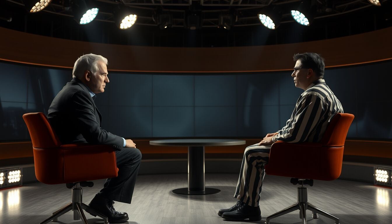 Lucarelli attacca intervista di Vespa a Olindo e denuncia format Garlasco