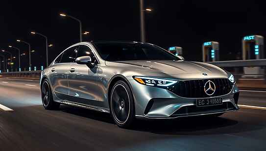 Mercedes EQS 2027 debutta con 640 km di autonomia e lusso hi tech per lunghi viaggi