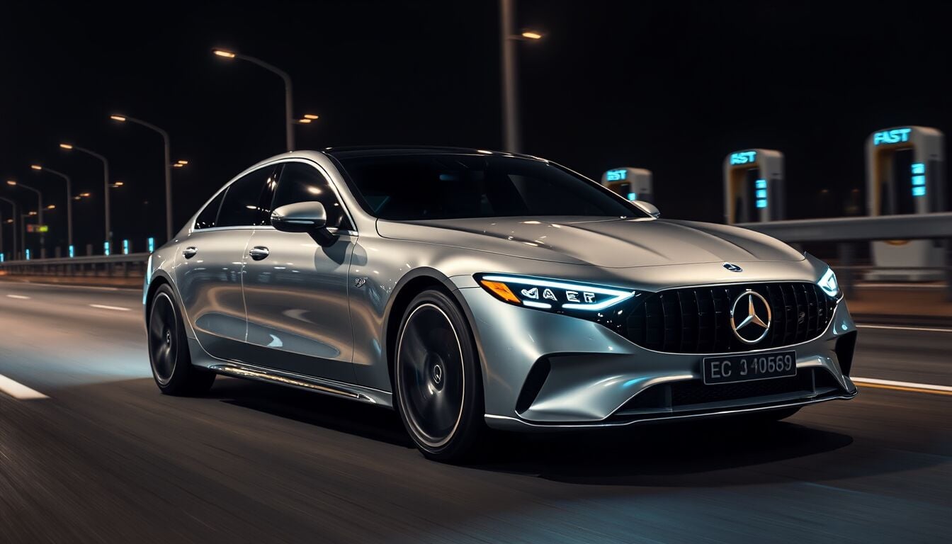 Mercedes EQS 2027 debutta con 640 km di autonomia e lusso hi tech per lunghi viaggi