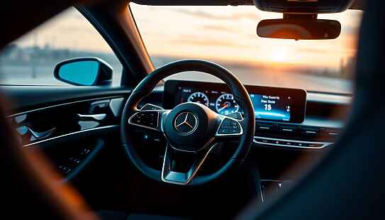 Mercedes EQS inaugura il nuovo steer by wire: prova su strada e innovazioni tecniche in Portogallo