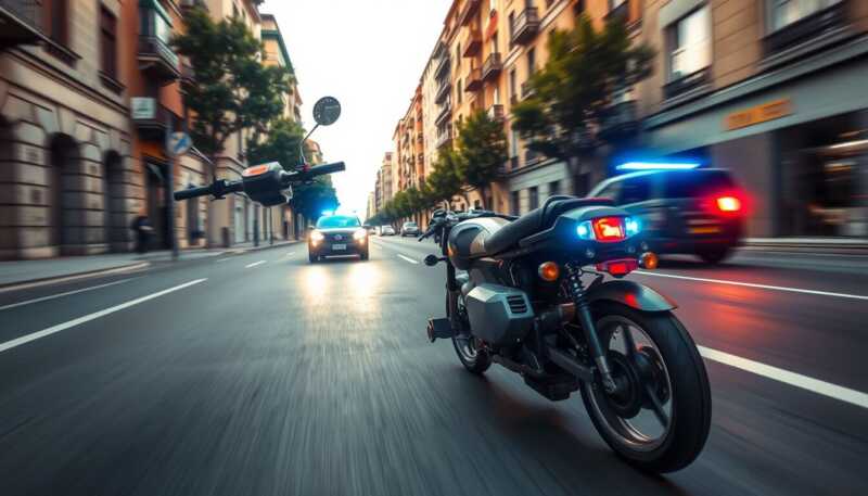 Monopattino lanciato a velocità autostradale su strada urbana, scatta maxi sanzione da migliaia di euro